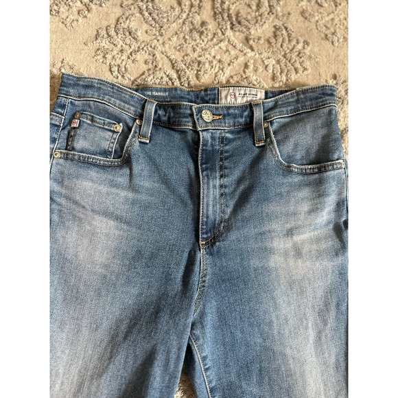 AG - ED Women's The Isabelle High-Rise Straight Crop Jeans Sz30 - Picture 5 of 10